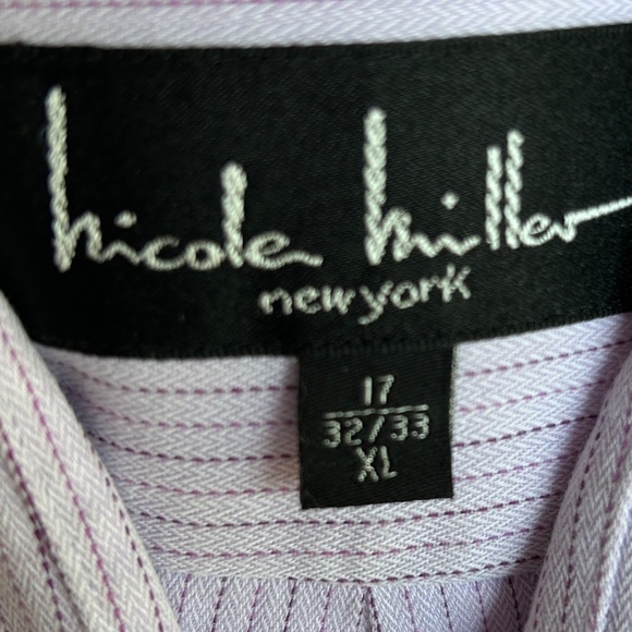 Lavender Dress Shirt by Nicole Miller - Picture 2 of 6